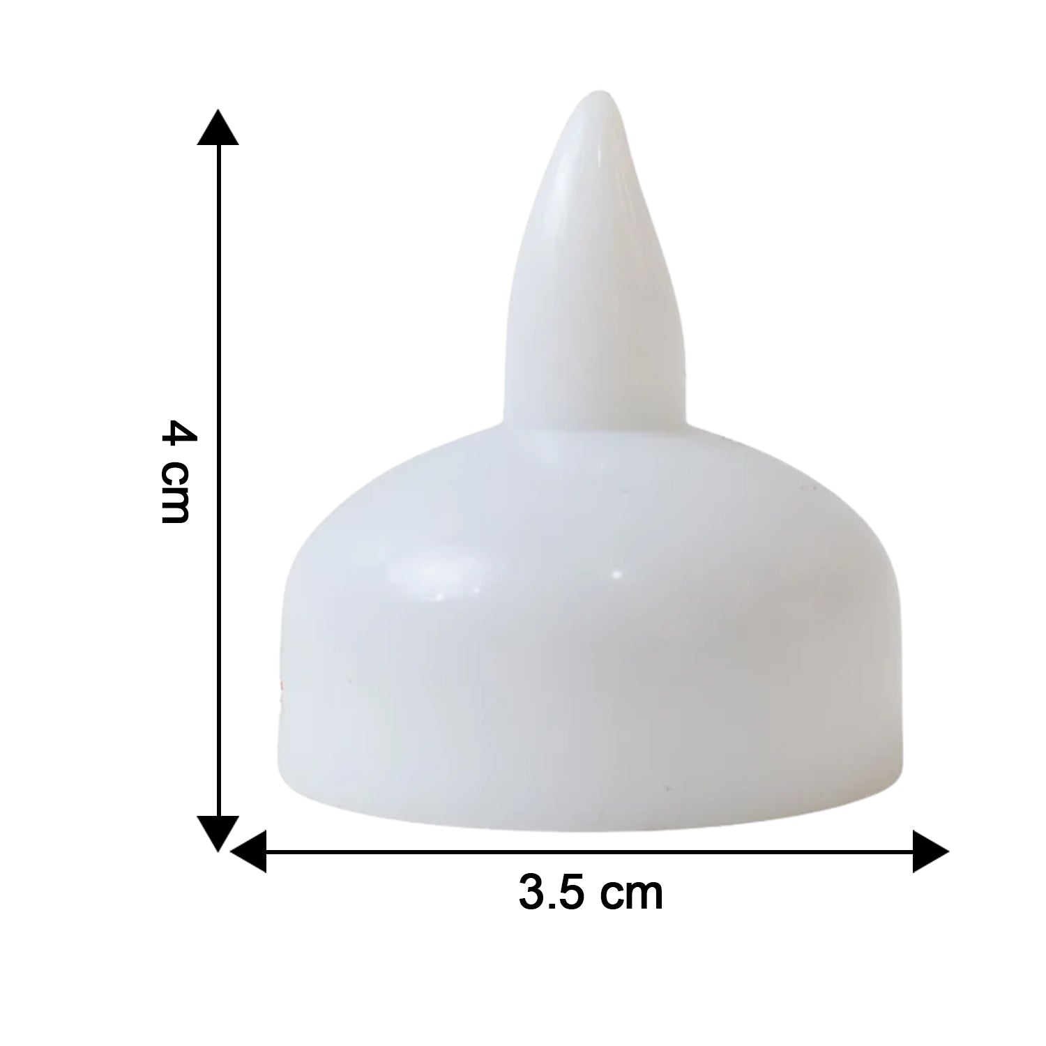 Round LED Flameless Tealight Candles - (8 Pc) Round LED Flameless Tealight Candles - (8 Pc)